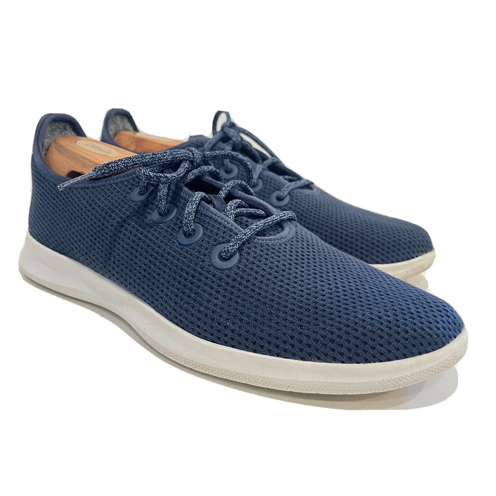 Allbirds Mens Merino TR Tree Runners Size 12 Blue Sneakers Lace Up Comfort Shoes